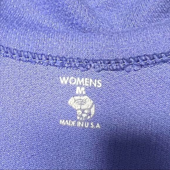 MOUNTAIN HARDWARE / purple 1/4 zip base layer jacket / M - Picture 4 of 6